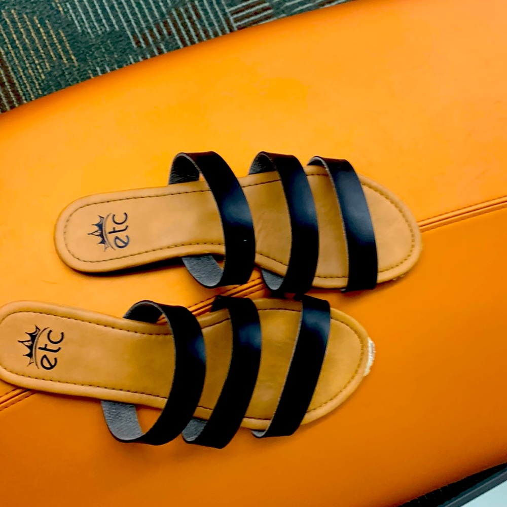 Etc sandles size 10/11.Comfortable, long lasting, water proof!